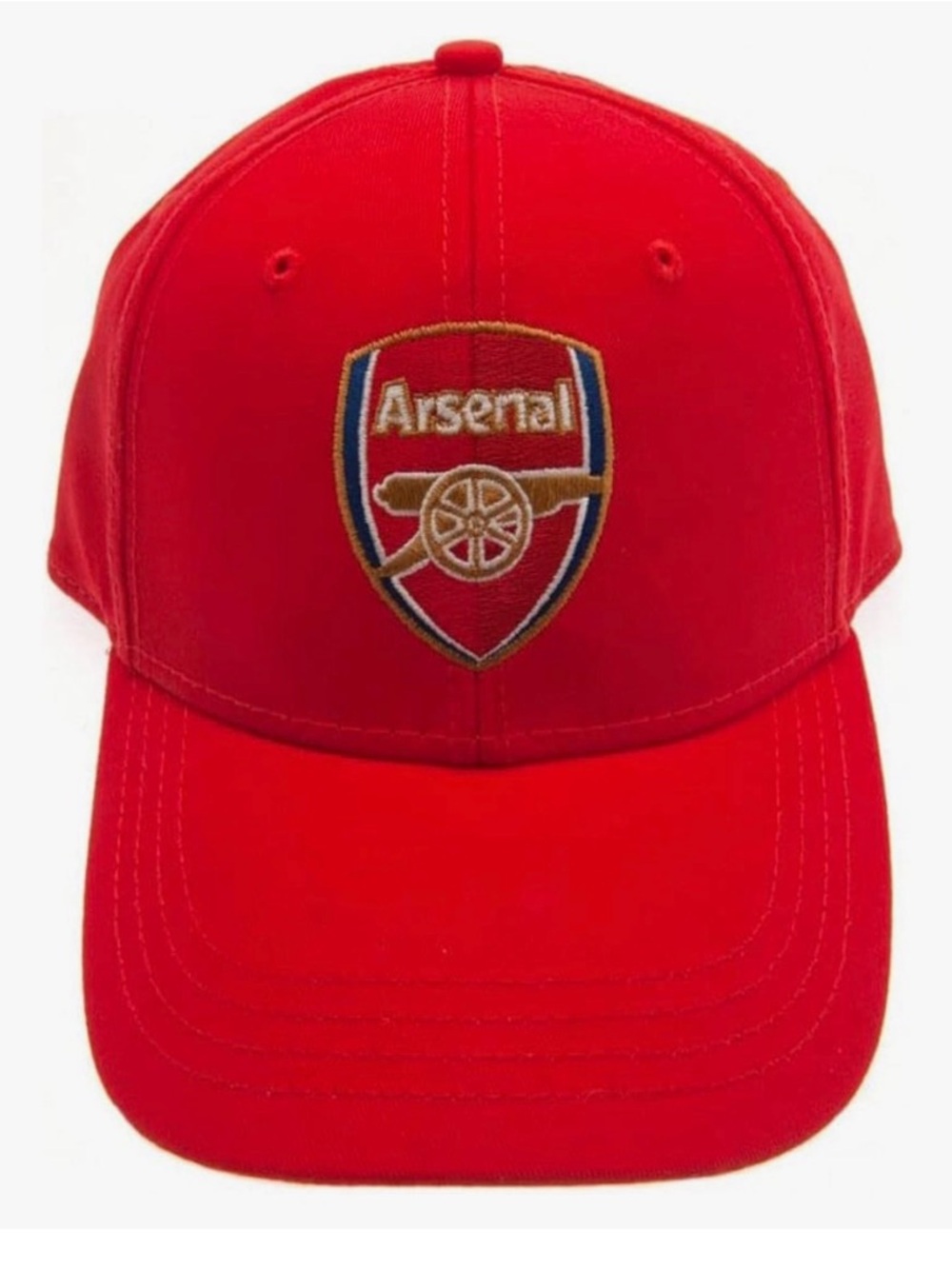 Arsenal Red Embroidered Logo Baseball Cap